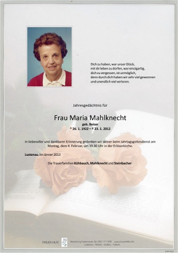 Maria Mahlknecht